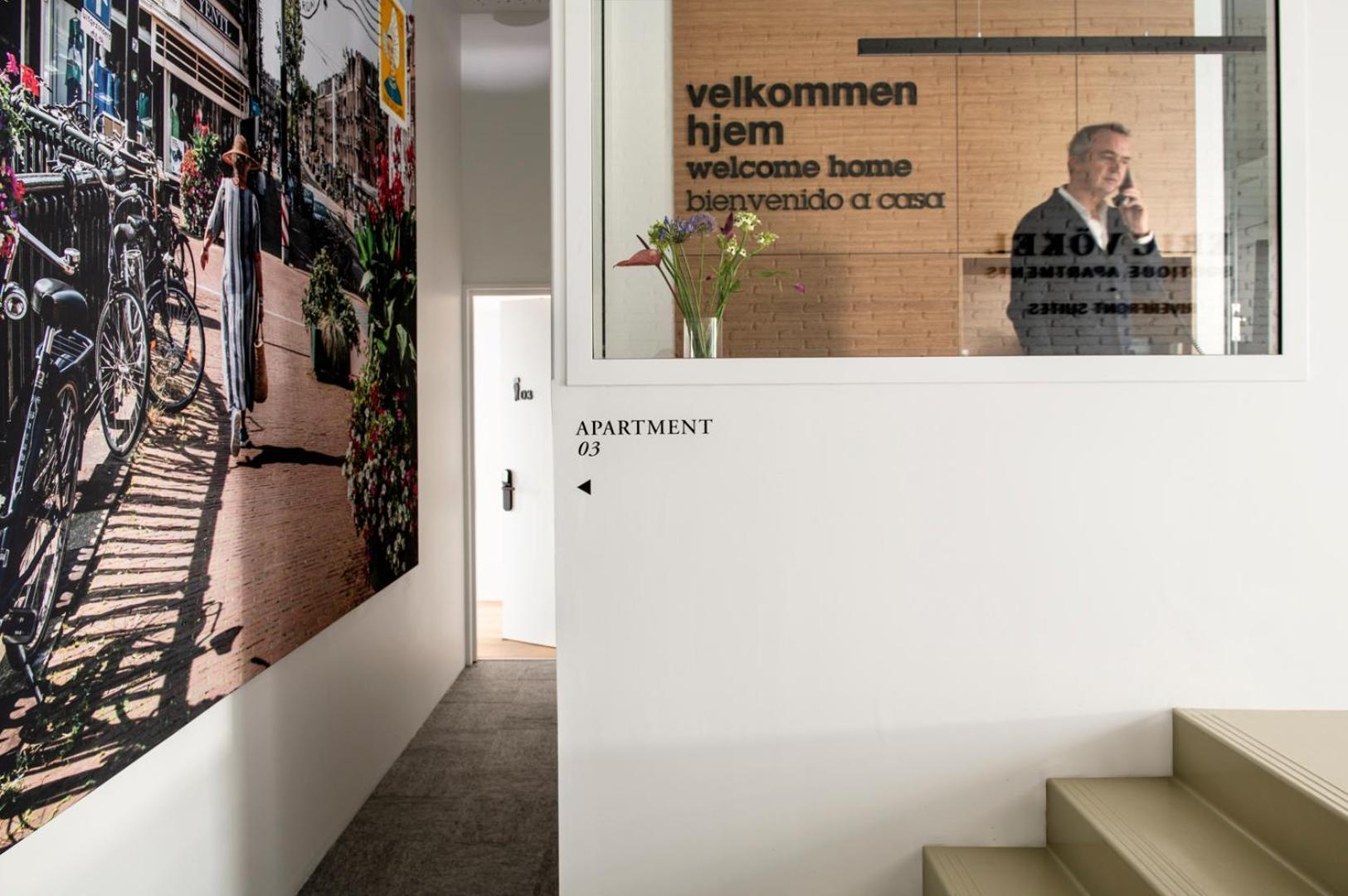 Eric Voekel Boutique Apartments - Riverfront Suites Amsterdam Extérieur photo